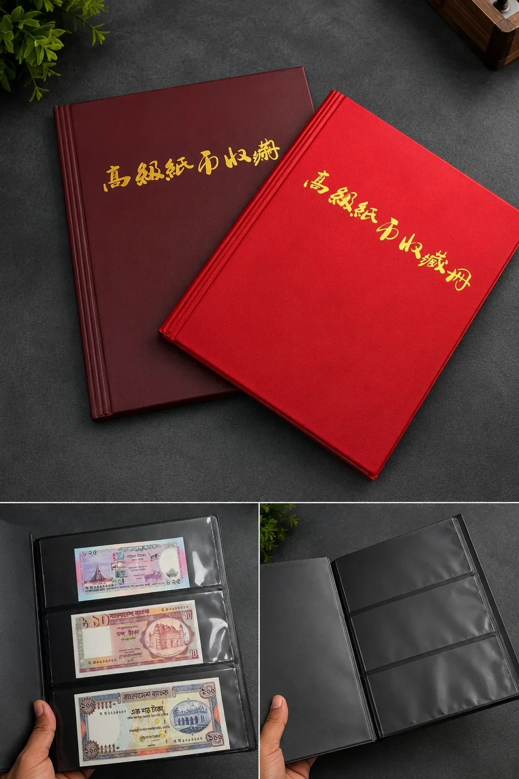 Banknote Pccb Album 120 pocket